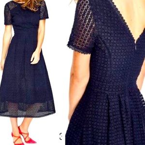 Boden Blue Julieta Navy Short Dress